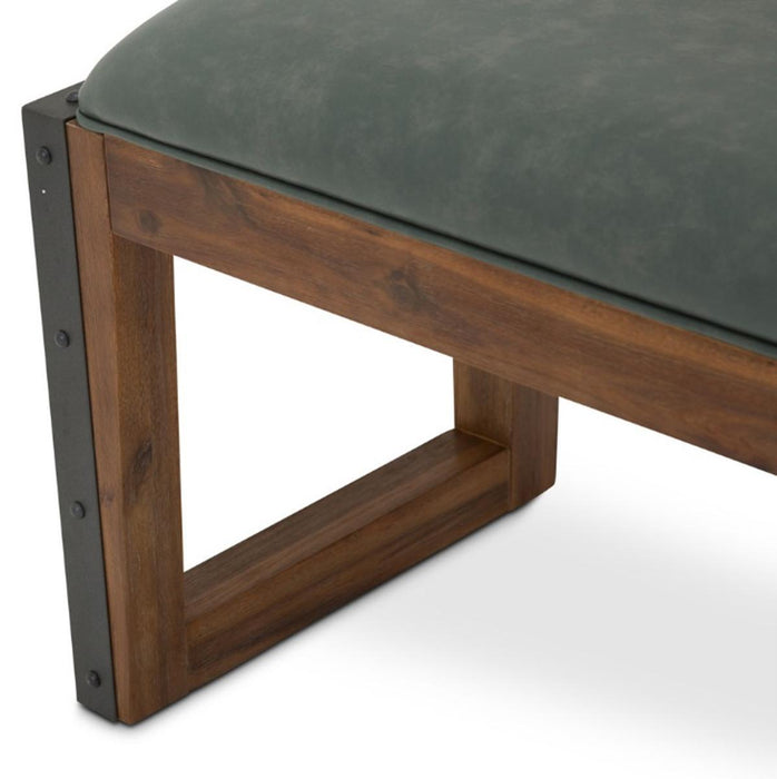 Brooklyn Walk Dining Bench in Burnt Umber - Visions in Furniture (La Mirada, CA)
