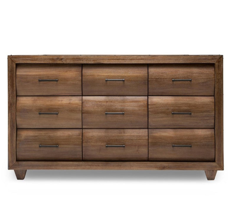 Brooklyn Walk Dresser in Burnt Umber - Visions in Furniture (La Mirada, CA)