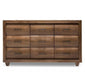 Brooklyn Walk Dresser in Burnt Umber - Visions in Furniture (La Mirada, CA)