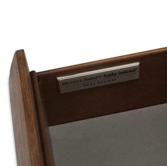 Brooklyn Walk Nightstand in Burnt Umber - Visions in Furniture (La Mirada, CA)