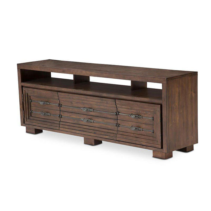 Carrollton TV Console in Rustic Ranch - Visions in Furniture (La Mirada, CA)