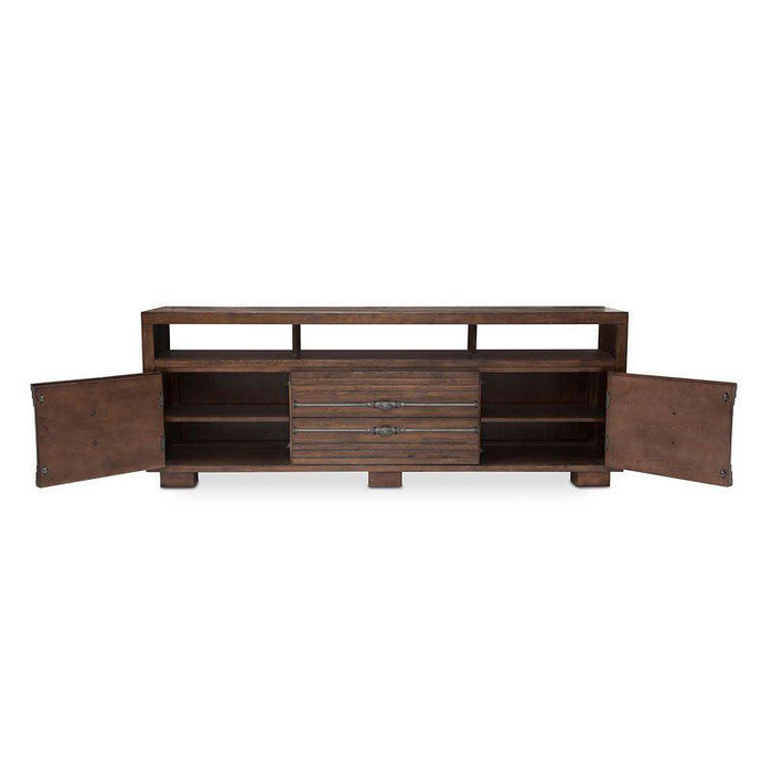 Carrollton TV Console in Rustic Ranch - Visions in Furniture (La Mirada, CA)