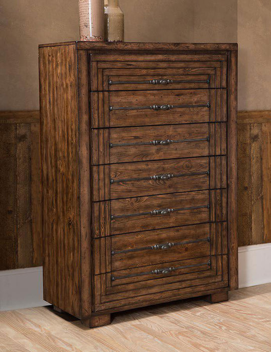 Carrollton Drawer Chest in Rustic Ranch - Visions in Furniture (La Mirada, CA)