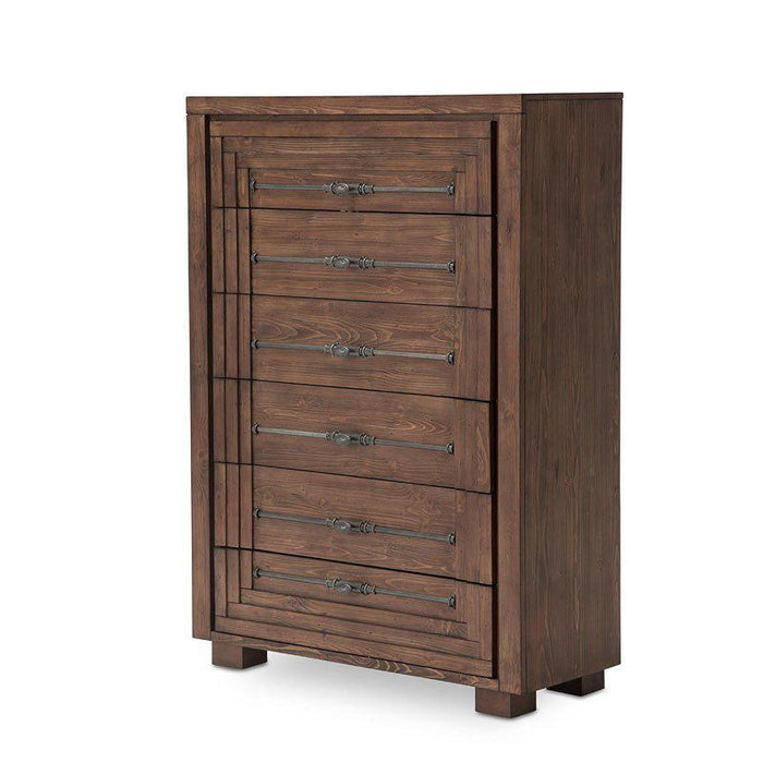 Carrollton Drawer Chest in Rustic Ranch - Visions in Furniture (La Mirada, CA)