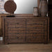 Carrollton Dresser in Rustic Ranch - Visions in Furniture (La Mirada, CA)