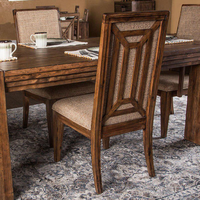 Carrollton Side Chair (Set of 2) in Rustic Ranch - Visions in Furniture (La Mirada, CA)