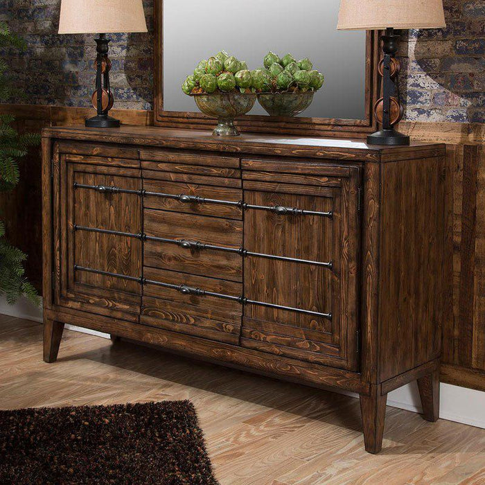 Carrollton Sideboard in Rustic Ranch - Visions in Furniture (La Mirada, CA)