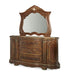 Cortina Mirror in Honey Walnut - Visions in Furniture (La Mirada, CA)