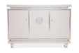Glimmering Heights 3 Door Sideboard in Ivory - Visions in Furniture (La Mirada, CA)