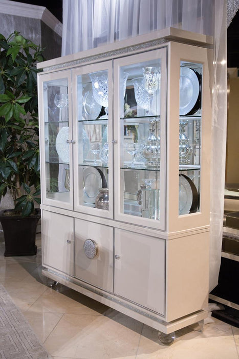 Glimmering Heights Buffet and China in Ivory - Visions in Furniture (La Mirada, CA)
