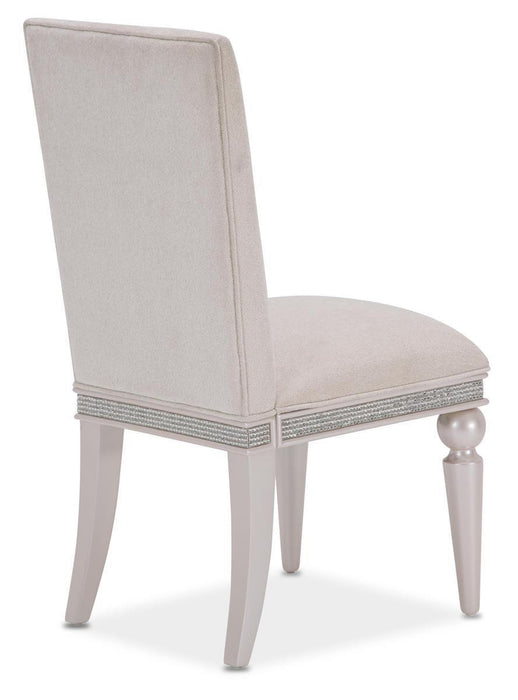 Glimmering Heights Upholstered Side Chair in Ivory (Set of 2) - Visions in Furniture (La Mirada, CA)