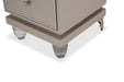 Glimmering Heights Upholstered Vanity w/ Mirror in Ivory 9011058/68-111 - Visions in Furniture (La Mirada, CA)