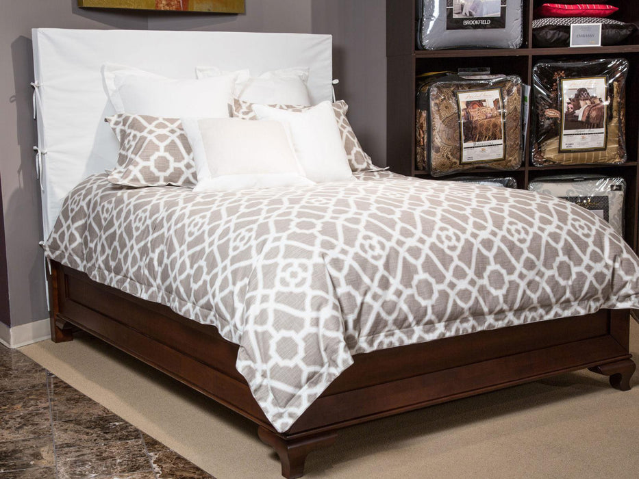 Harper 9-pc Queen Comforter Set in Natural - Visions in Furniture (La Mirada, CA)