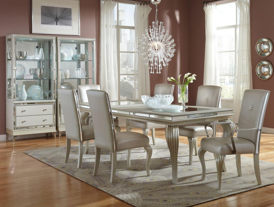 Hollywood Loft Curio in Frost 9001605-104 - Visions in Furniture (La Mirada, CA)