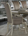 Hollywood Swank Arm Chair in Pearl (Set of 2) - Visions in Furniture (La Mirada, CA)
