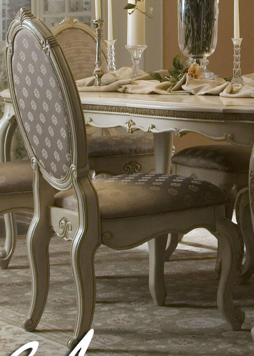 Lavelle Upholstered Side Chair in Blanc (Set of 2) - Visions in Furniture (La Mirada, CA)