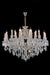 Lighting Chambord 19 Light Chandelier in Clear and Chrome - Visions in Furniture (La Mirada, CA)