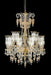Lighting Garnier 15 Light Chandelier in Clear and Gold - Visions in Furniture (La Mirada, CA)
