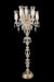 Lighting Garnier 7 Light Floor Lamp in Clear and Gold - Visions in Furniture (La Mirada, CA)