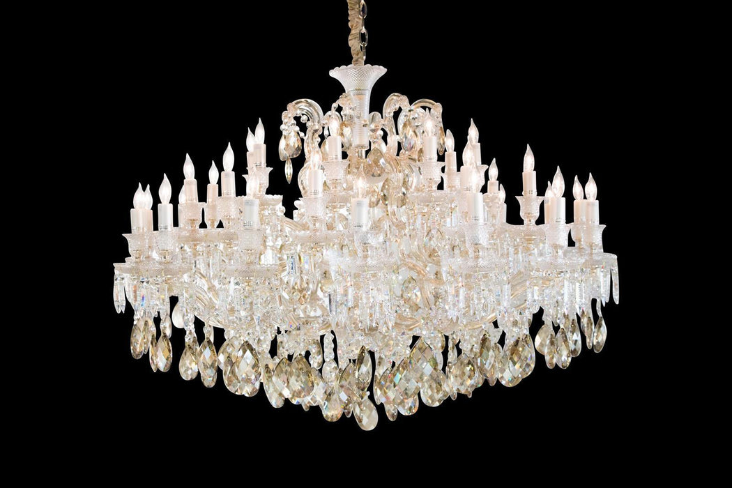 Lighting San Carlo 37 Light Chandelier in Clear and Gold - Visions in Furniture (La Mirada, CA)