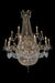 Lighting Summer Place 30 Light Chandelier in Clear and Antique - Visions in Furniture (La Mirada, CA)