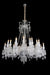 Lighting Treviso 24 Light Chandelier in Clear and Chrome - Visions in Furniture (La Mirada, CA)