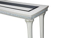Melrose Plaza Console Table in Dove - Visions in Furniture (La Mirada, CA)