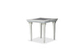 Melrose Plaza End Table in Dove - Visions in Furniture (La Mirada, CA)