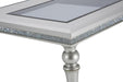 Melrose Plaza Leg Dining Table in Dove 9019000-118 - Visions in Furniture (La Mirada, CA)