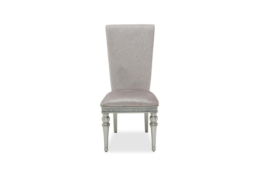 Melrose Plaza Side Chair (Set of 2) in Dove - Visions in Furniture (La Mirada, CA)
