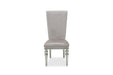 Melrose Plaza Side Chair (Set of 2) in Dove - Visions in Furniture (La Mirada, CA)