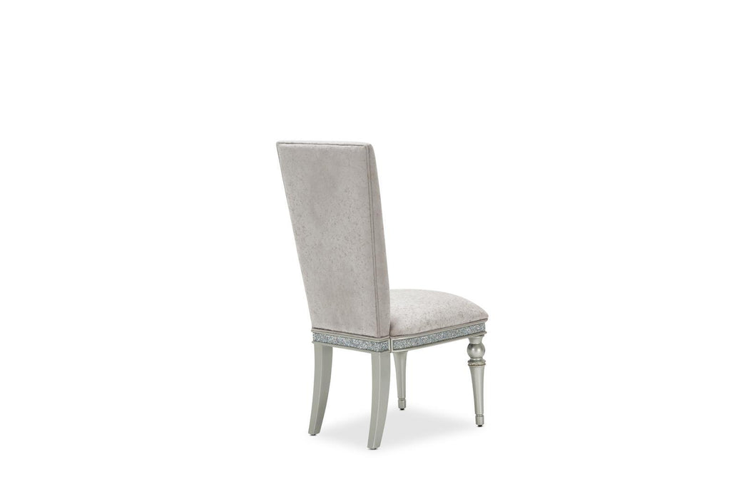Melrose Plaza Side Chair (Set of 2) in Dove - Visions in Furniture (La Mirada, CA)