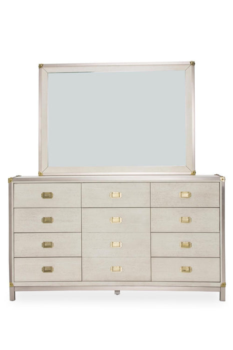 Menlo Station Mirror in Eucalyptus - Visions in Furniture (La Mirada, CA)