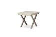 Menlo Station End Table in DoveGray - Visions in Furniture (La Mirada, CA)