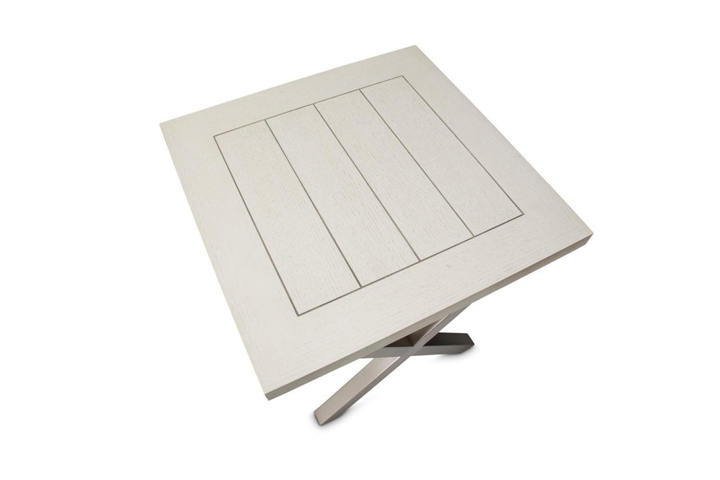 Menlo Station End Table in DoveGray - Visions in Furniture (La Mirada, CA)