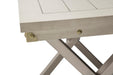 Menlo Station End Table in DoveGray - Visions in Furniture (La Mirada, CA)