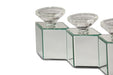Montreal Mirorred Cube Linear Candle Holder - Visions in Furniture (La Mirada, CA)