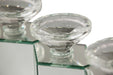 Montreal Mirorred Cube Linear Candle Holder - Visions in Furniture (La Mirada, CA)