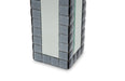 Montreal Mirrored Candle Holder, Medium (6/pack) - Visions in Furniture (La Mirada, CA)