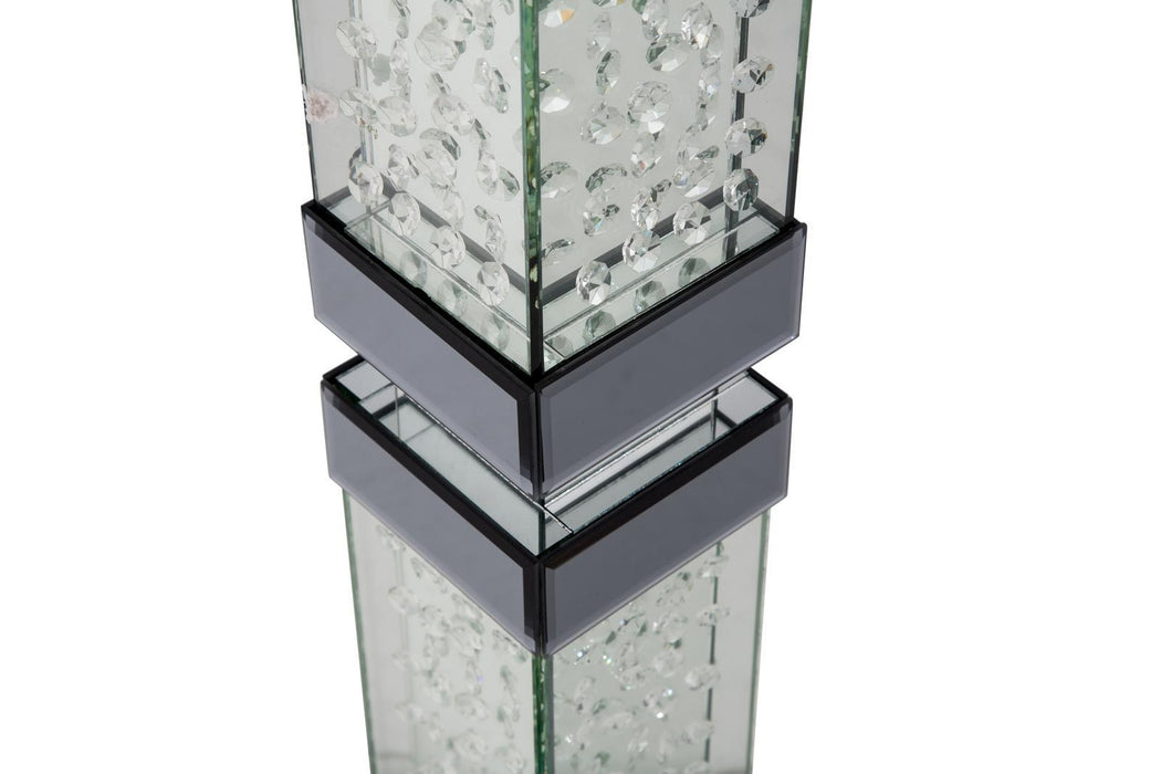 Montreal Slender Table Floor Lamp w/Crystal Accents - Visions in Furniture (La Mirada, CA)