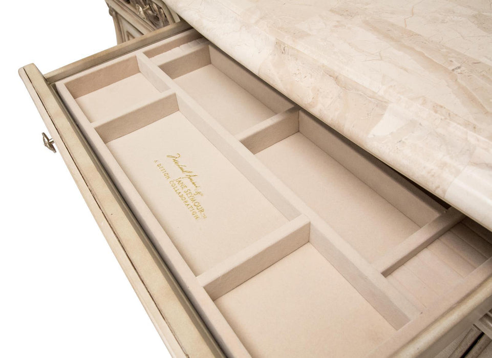 Platine de Royale Dresser in Champagne - Visions in Furniture (La Mirada, CA)