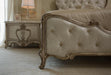 Platine de Royale California King Panel Bed in Antique Platinum 09000CKPL3-101 - Visions in Furniture (La Mirada, CA)