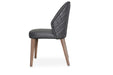 Silverlake Village Side Chair (Set of 2) in Washed Oak - Visions in Furniture (La Mirada, CA)