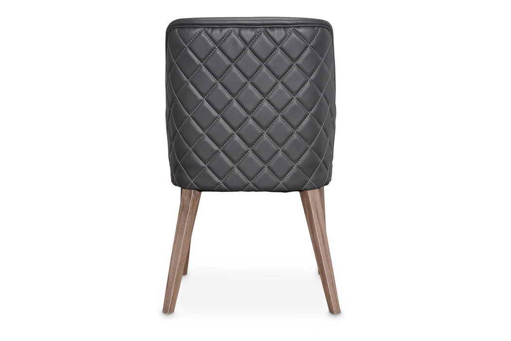 Silverlake Village Side Chair (Set of 2) in Washed Oak - Visions in Furniture (La Mirada, CA)