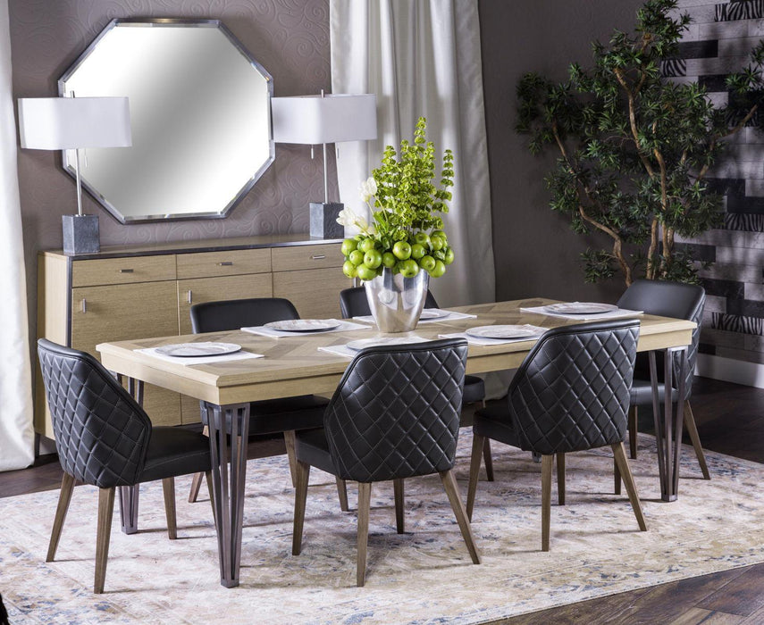 Silverlake Village Sideboard Mirror in Washed Oak - Visions in Furniture (La Mirada, CA)