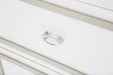 Sky Tower 2 Drawer Nightstand in White Cloud - Visions in Furniture (La Mirada, CA)