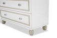 Sky Tower 7 Drawer Chest in White Cloud - Visions in Furniture (La Mirada, CA)