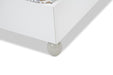 Sky Tower King Upholstered Platform Bed in White Cloud - Visions in Furniture (La Mirada, CA)