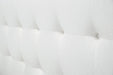 Sky Tower King Upholstered Platform Bed in White Cloud - Visions in Furniture (La Mirada, CA)