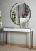 State St Console Table in Glossy White - Visions in Furniture (La Mirada, CA)